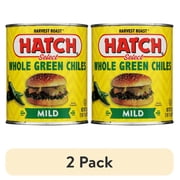 (2 pack) HATCH Select Whole Green Chiles, 27oz, Mild, Kosher, Non-GMO Certified, Gluten Free