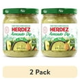 thumbnail image 1 of (2 pack) HERDEZ Avocado Dip Mild, Tortilla Chip Dip, Shelf Stable, 15 oz  Glass Jar, 1 of 12