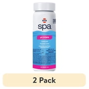 2 pack HTH Spa Care pH Down   Powder, 2.5 lb   Pool and Spa pH Decreaser to Balance Water Chemistry