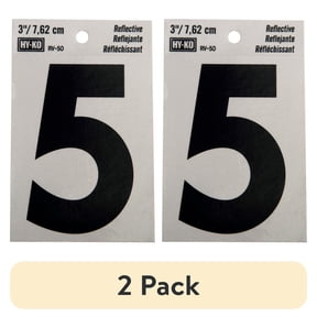 Small Number Stickers for Home Use