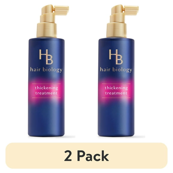 (2 pack) Hair Biology Full and Vibrant Thickening Mist Treatment for Fine, Thin, Flat Hair 6.4 fl oz