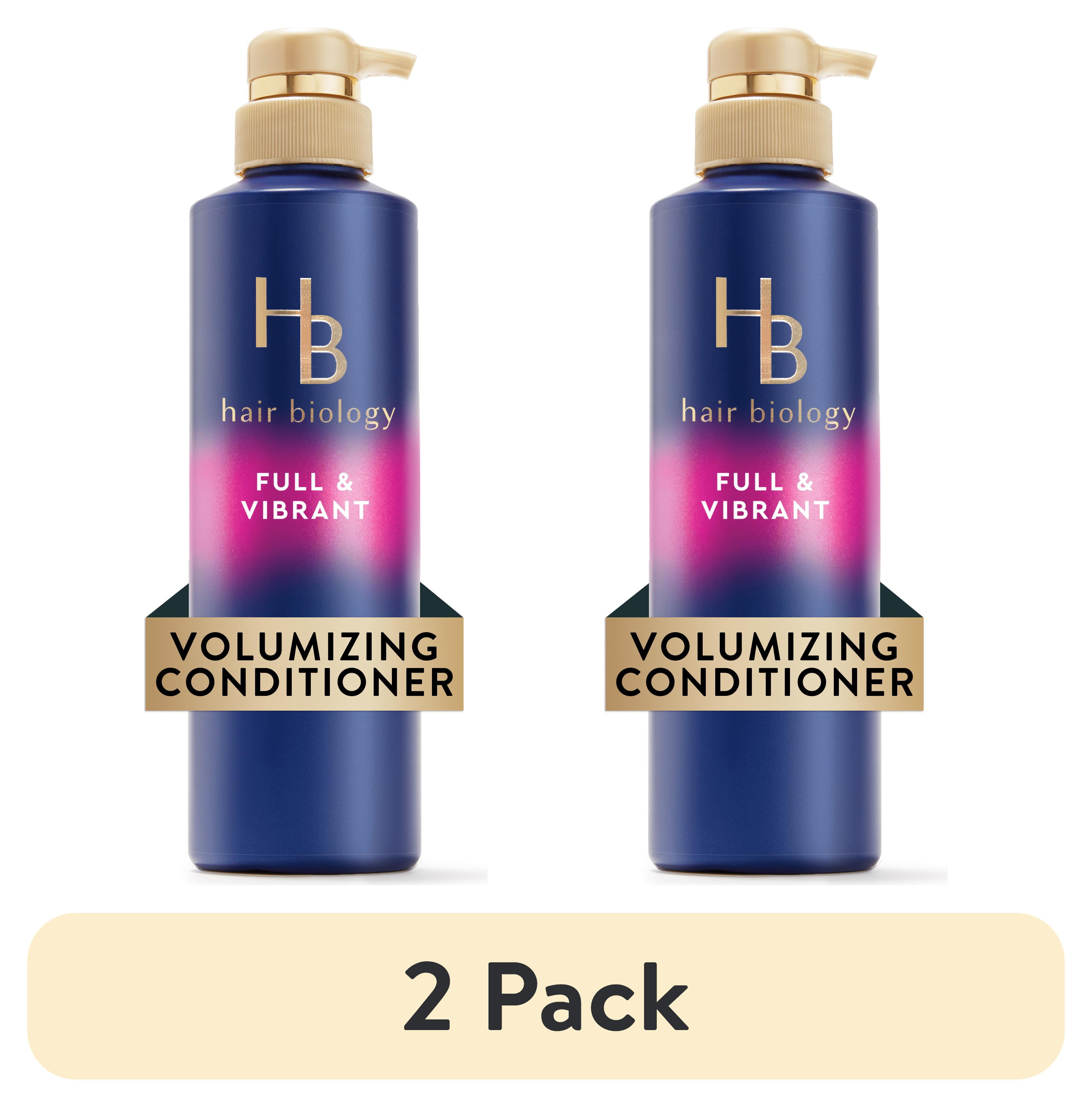 (2 pack) Hair Biology Full and Vibrant Volumizing Conditioner for Fine, Thin, Flat Hair 12.8 oz