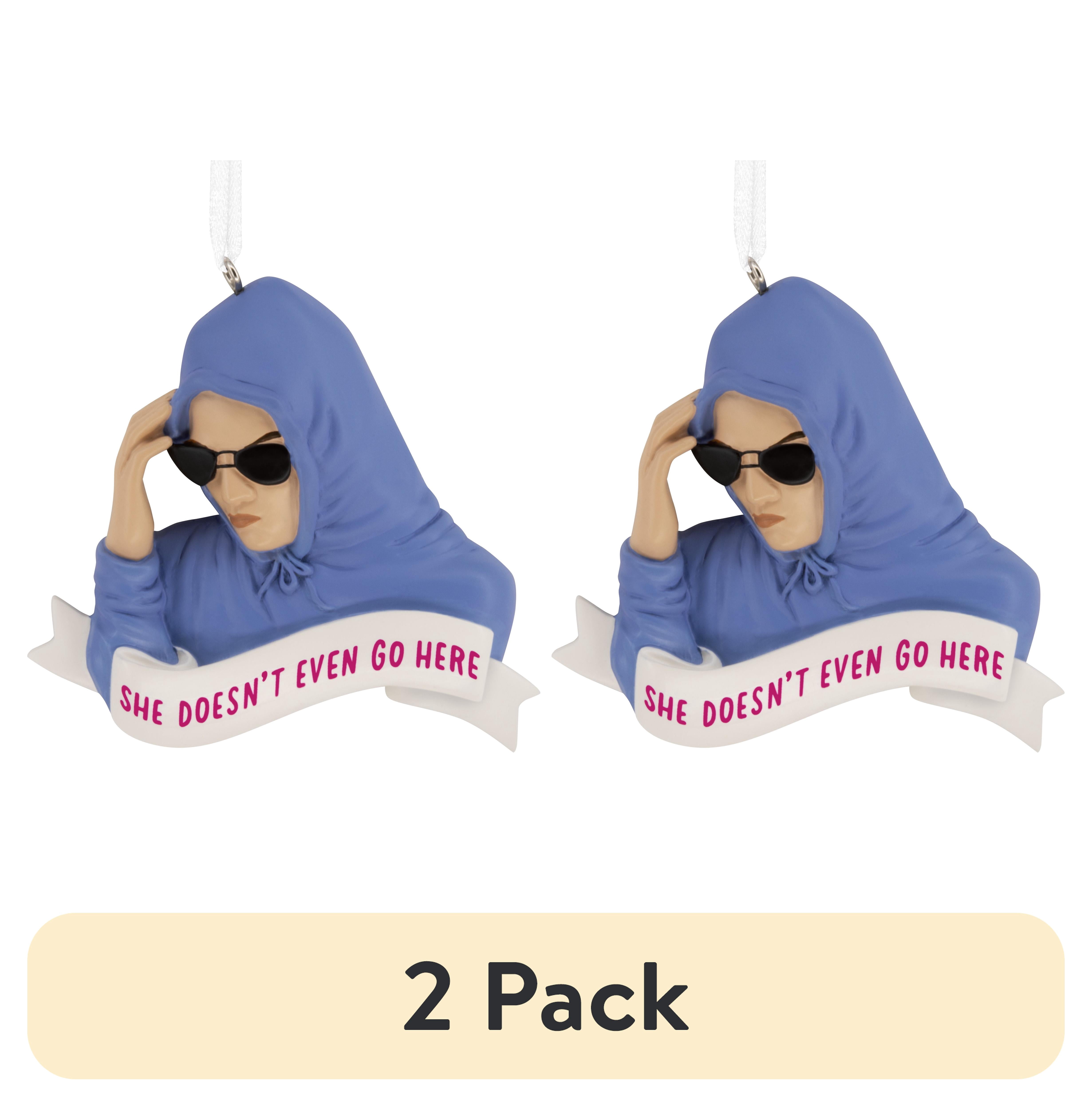 (2 pack) Hallmark Mean Girls Damien Christmas Ornament, 1 Count