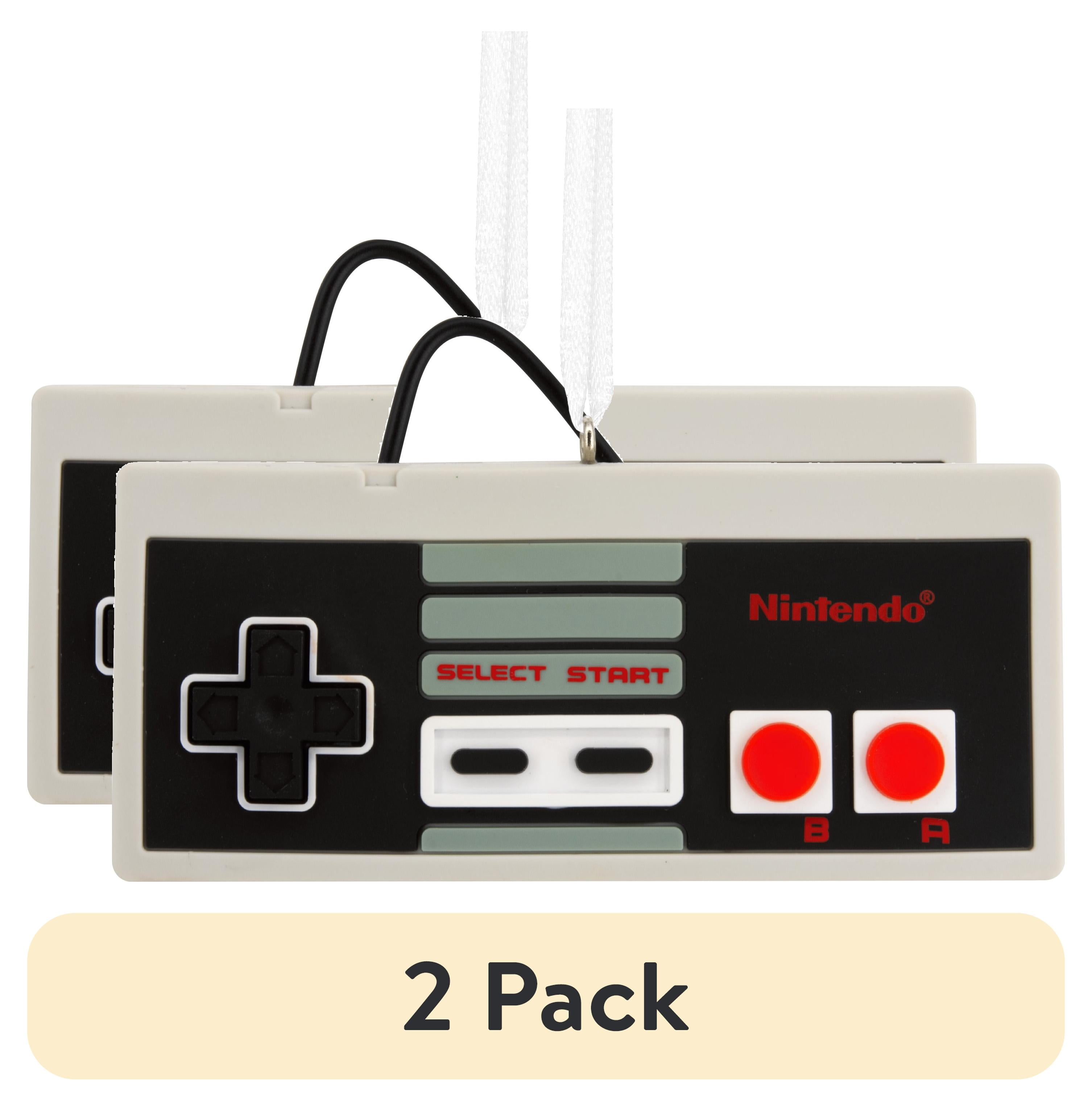 Hallmark Retro Nintendo Controller Christmas Ornament 2 Pack - Walmart.com