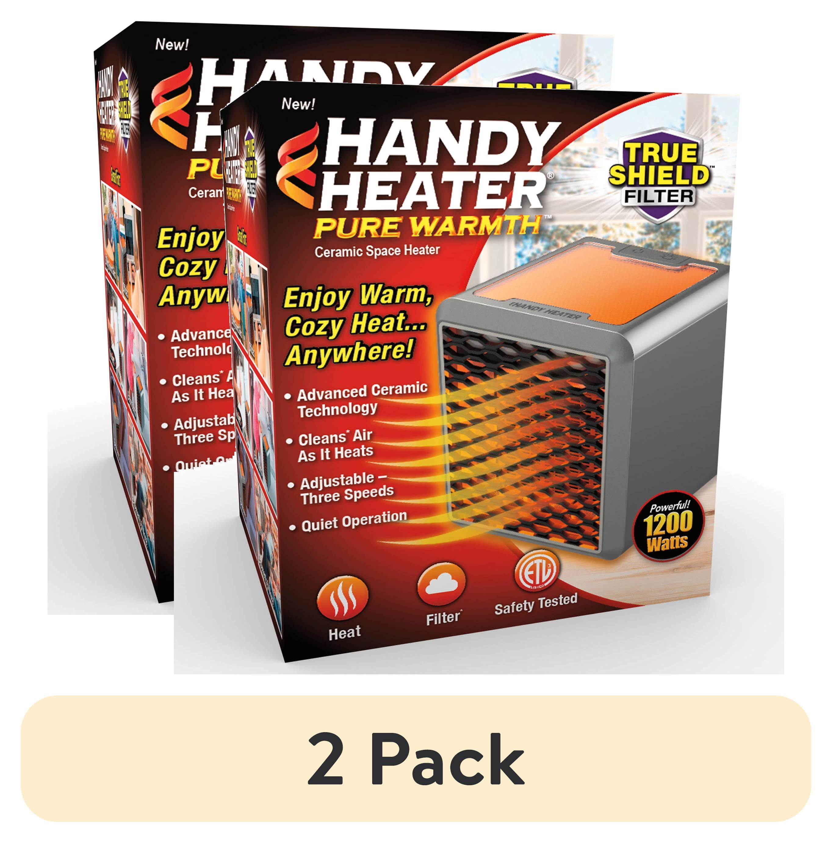 Handy Heater Pure Warmth 1200W Electric Ceramic Space Heater