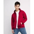 thumbnail image 1 of (2 pack) Hanes Men's & Big Men's Fleece Full Zip Up Hoodie Sweatshirt, Sizes S-3XL, 1 of 5