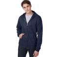 thumbnail image 1 of (2 pack) Hanes Men's & Big Men's Fleece Full Zip Up Hoodie Sweatshirt, Sizes S-3XL, 1 of 6