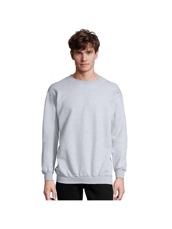 (2 pack) Hanes Men’s Ultimate Cotton® Heavyweight Crewneck Sweatshirt - F260