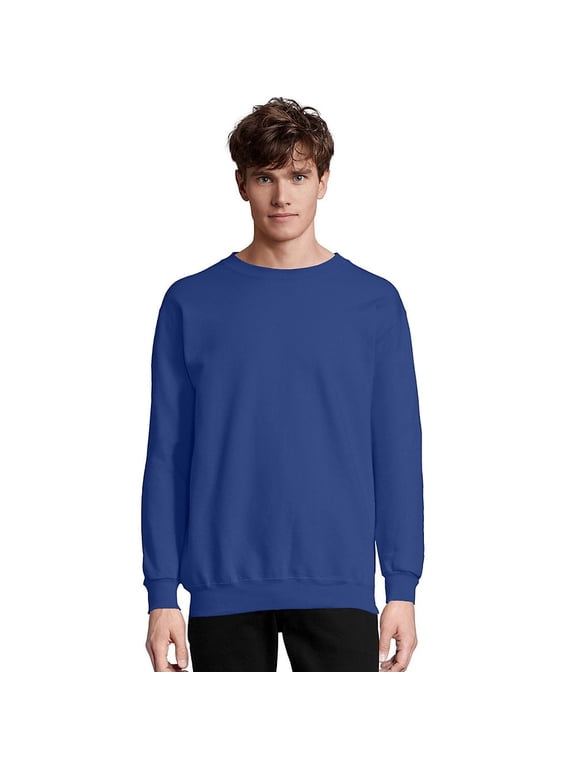 (2 pack) Hanes Men’s Ultimate Cotton® Heavyweight Crewneck Sweatshirt - F260