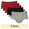 thumbnail image 1 of (2 pack) (2 pack) Men's Mid Rise Brief 6 Pack, 1 of 1
