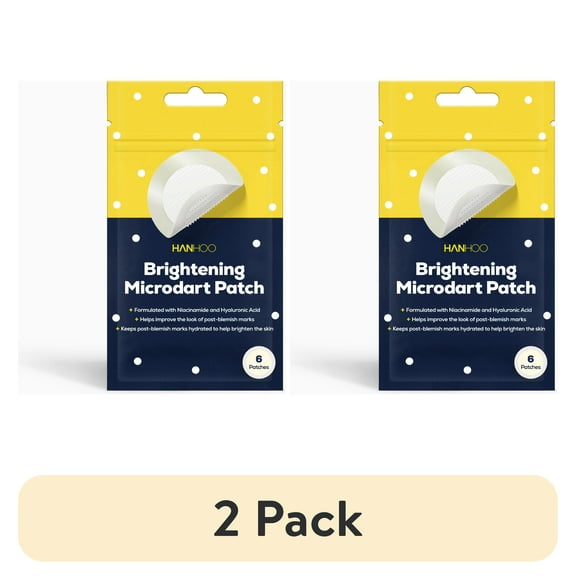 (2 pack) Hanhoo 2% Niacinamide Clear Brightening Patch, Face Treatment, 6 Ct.