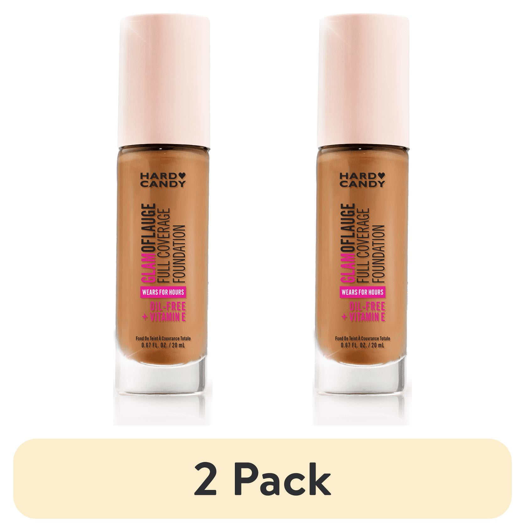 2 pack) Hard Candy Glamoflauge Full Coverage Foundation, 1514 Warm