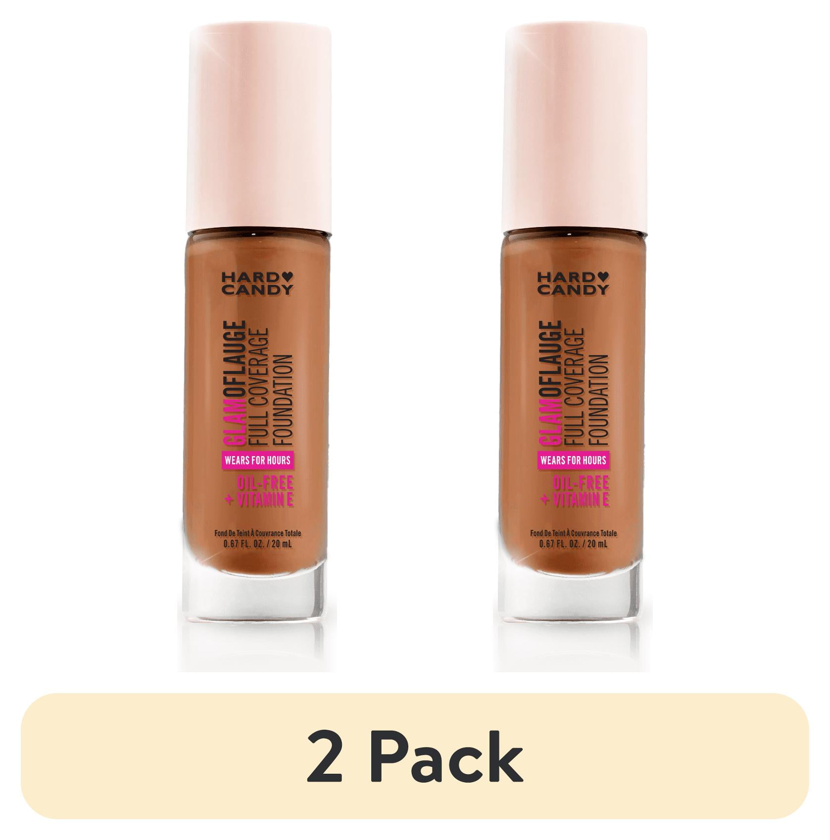 2 pack) Hard Candy Glamoflauge Full Coverage Foundation, 1512 Warm
