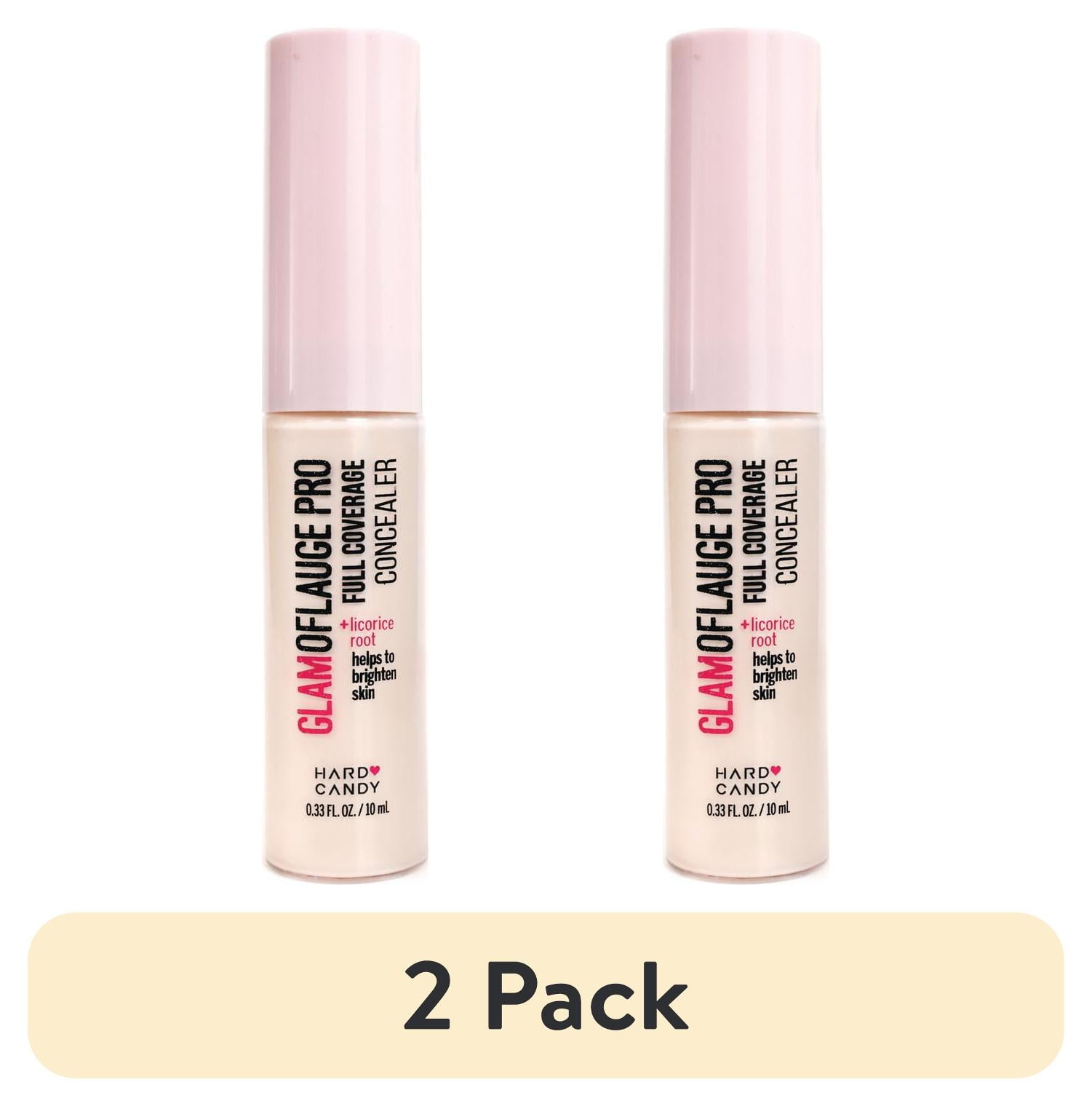 (2 pack) Hard Candy Glamoflauge Pro Concealer, Ivory, 0.33 fl oz