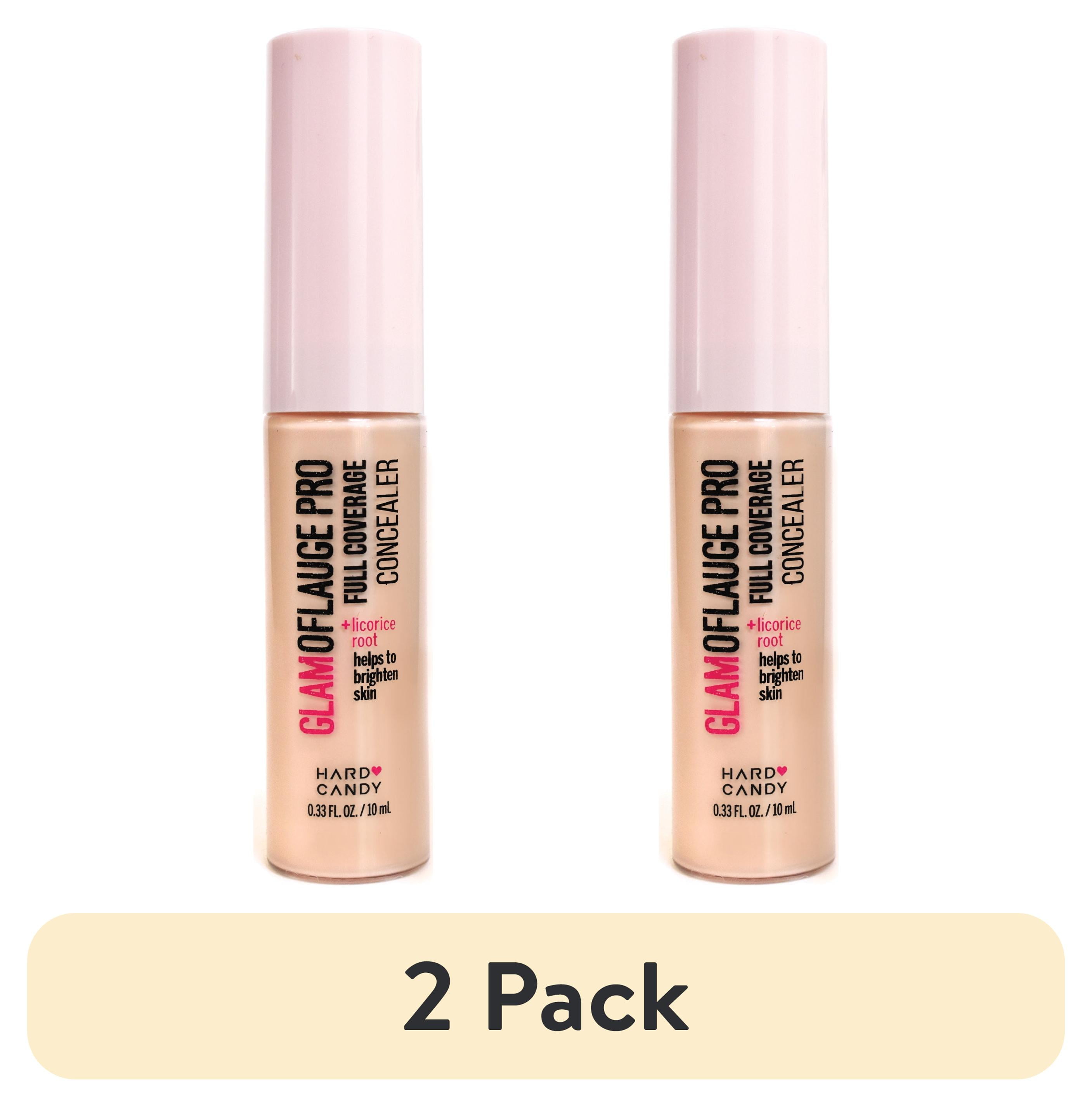 (2 pack) Hard Candy Glamoflauge Pro Concealer, Light, 0.33 fl oz