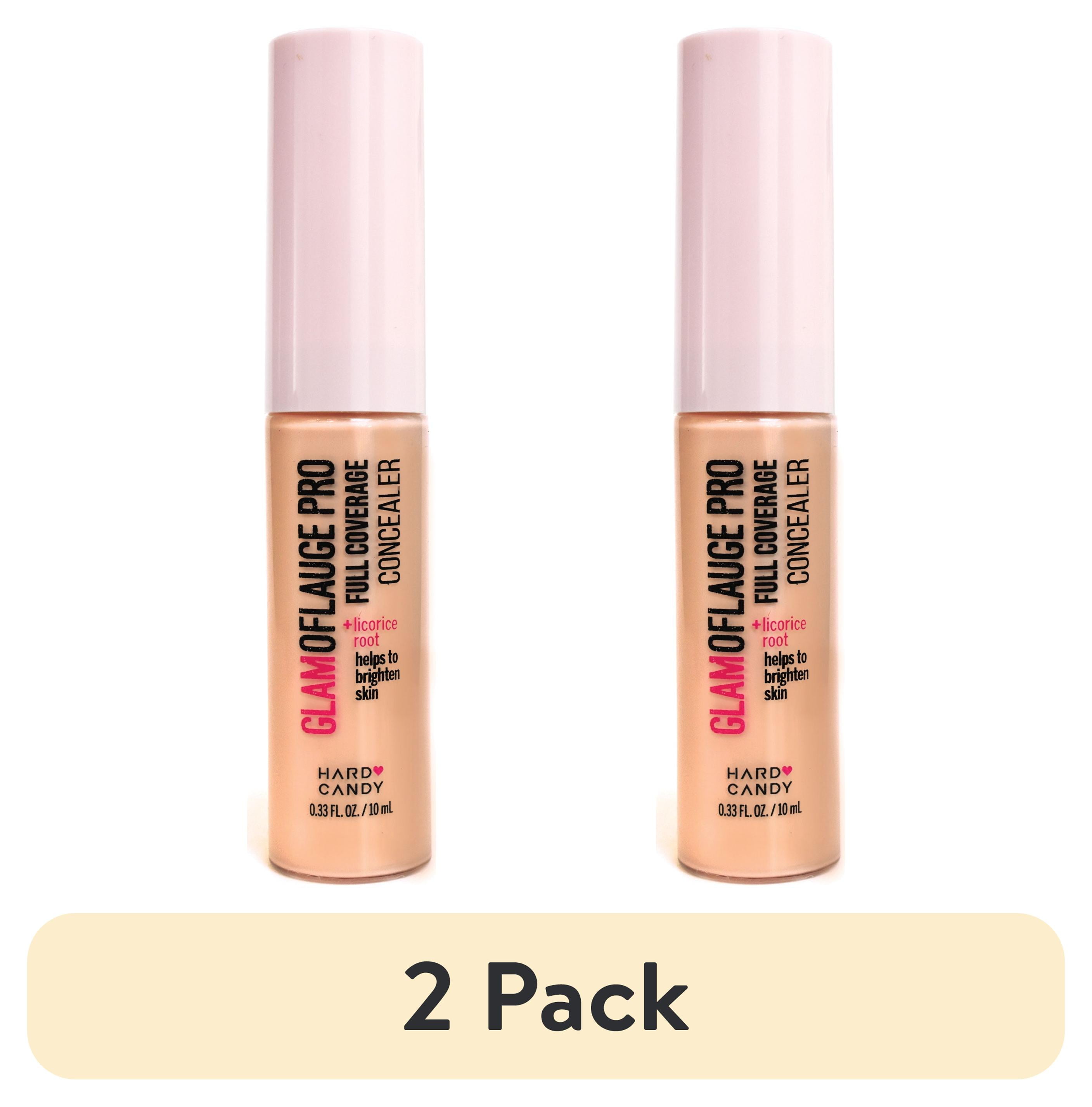 (2 pack) Hard Candy Glamoflauge Pro Concealer, Warm Light, 0.33 fl oz