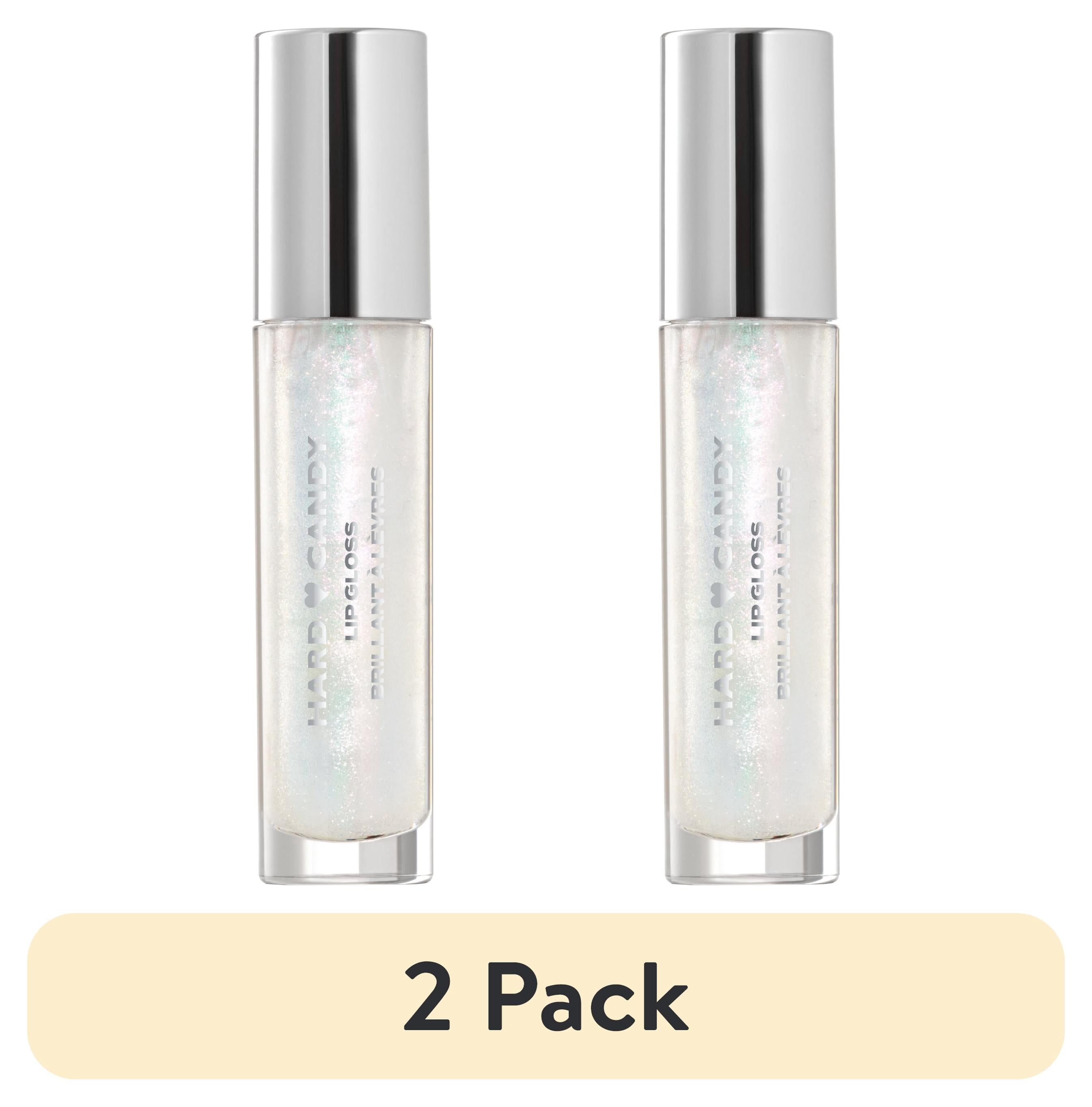 (2 pack) Hard Candy Glosstopia Lip Gloss, Ultimate Shine with Hyaluronic Acid, Frostease