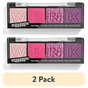 2 pack Hard Candy, Moods Shadow Palette, 4 Bold & Buildable Monochromatic Shades, WINK, .10oz