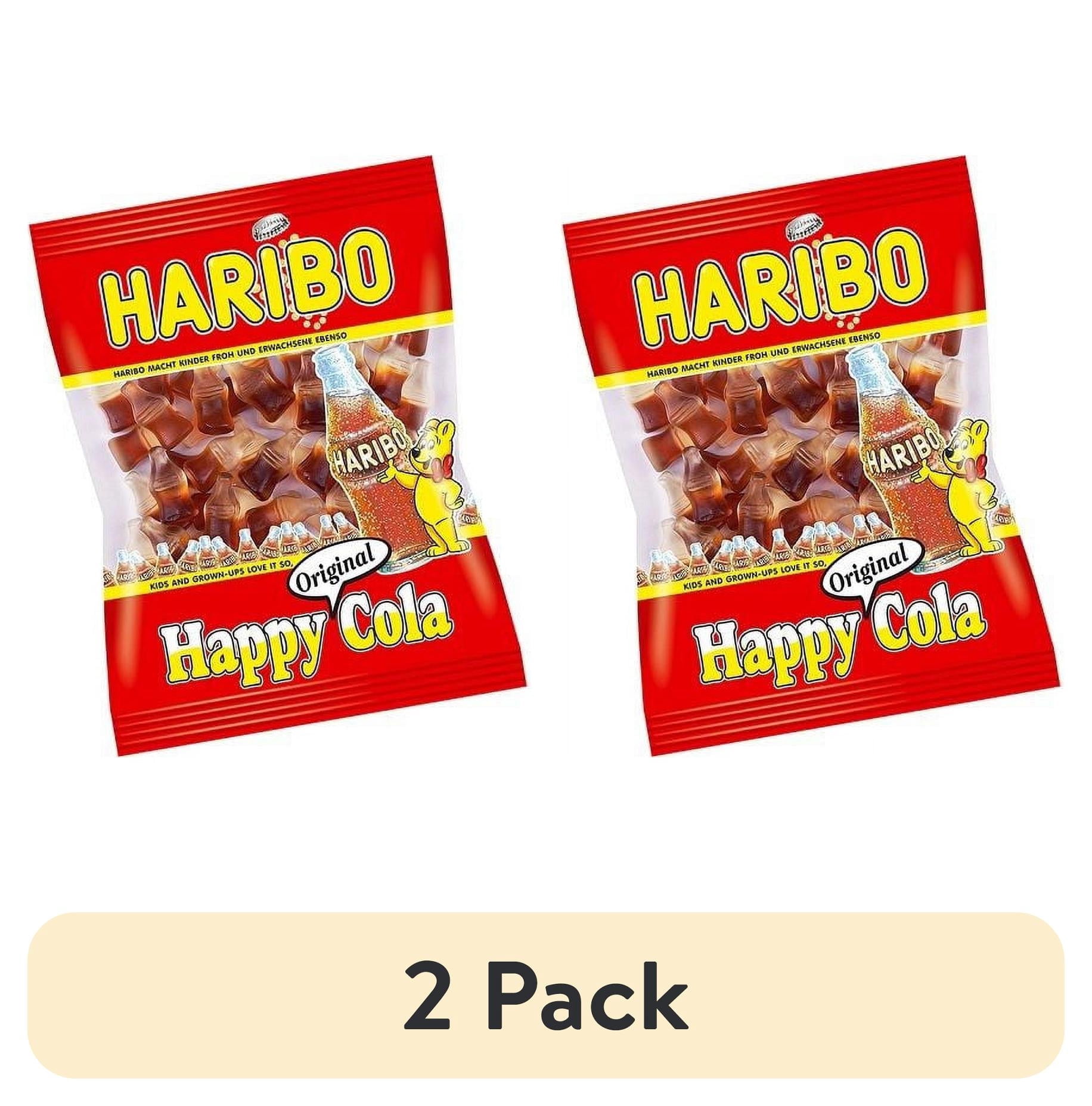 (2 pack) Haribo Happy-Cola Original Gummi Candies, 5 oz.