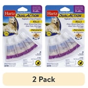 2 pack Hartz UltraGuard Dual Action Flea and Tick Topical for Dogs, Large, 31-60lbs, 3 Doses