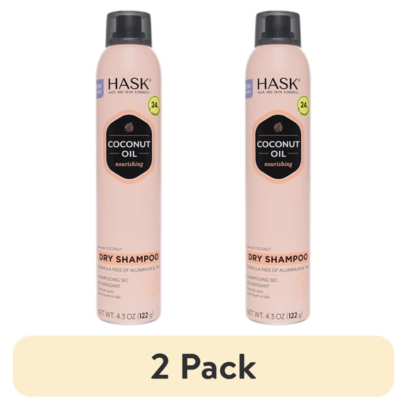(2 pack) Hask Monoi Coconut Nourishing Dry Shampoo, 4.3 oz
