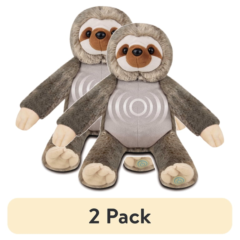 2 pack) Health Touch Huggable Massaging Massager Gift with Relaxing  Vibration - Sloth - Walmart.com