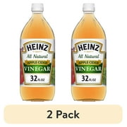 (2 pack) Heinz All Natural Apple Cider Vinegar with 5% Acidity , 32 fl oz Bottle