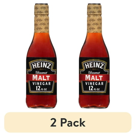 (2 pack) Heinz Gourmet Malt Vinegar, 12 fl oz Bottle