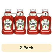 (2 pack) Heinz Tomato Ketchup, 2 ct Pack, 50.5 oz Bottles