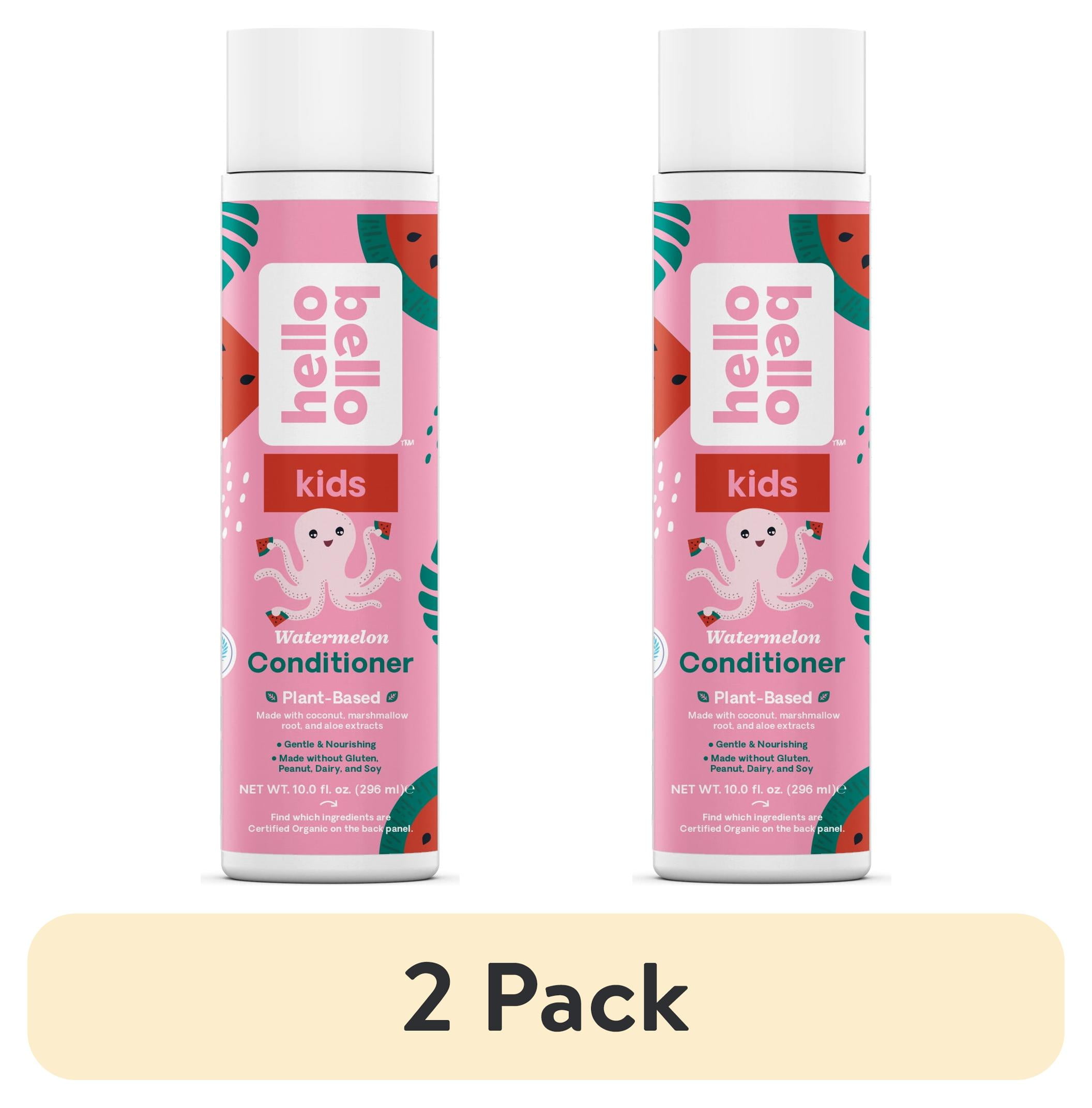 (2 pack) Hello Bello Kid's Conditioner, Gentle Moisturizing Plant-Based ...