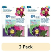(2 pack) Hello Hobby Create Your Own Mini Felt Flowers, Child Craft Kit