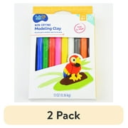 (2 pack) Hello Hobby EZ Shape 1 lb. Non-Drying Modeling Clay, 20 Pieces