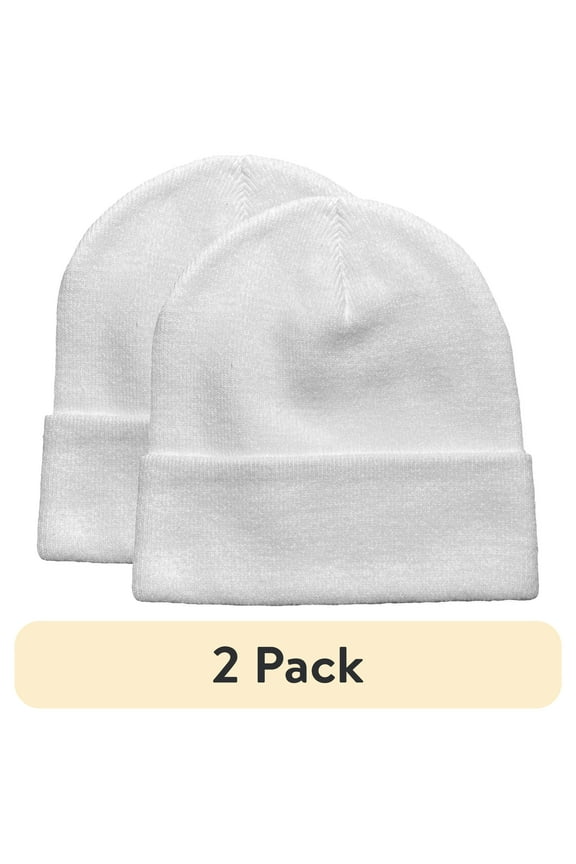 (2 pack) Hello Hobby Knit Beanie