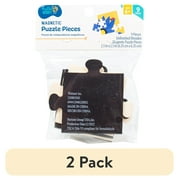 (2 pack) Hello Hobby Magnetic Puzzle Pieces, 9-Pack, Boys and Girls, Child, Ages 6+