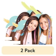 (2 pack) Hello Hobby Make Your Own Hair Accessories Kit for Kids, Multicolor