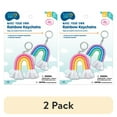 thumbnail image 1 of (2 pack) Hello Hobby Make Your Own Rainbow Keychains, Arts and Crafts Kit for Kids, 1 of 7