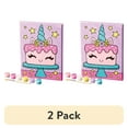 thumbnail interactive-video image 1 of (2 pack) Hello Hobby Paint Your Own Unicorn Cupcake Canvas, 1 of 7