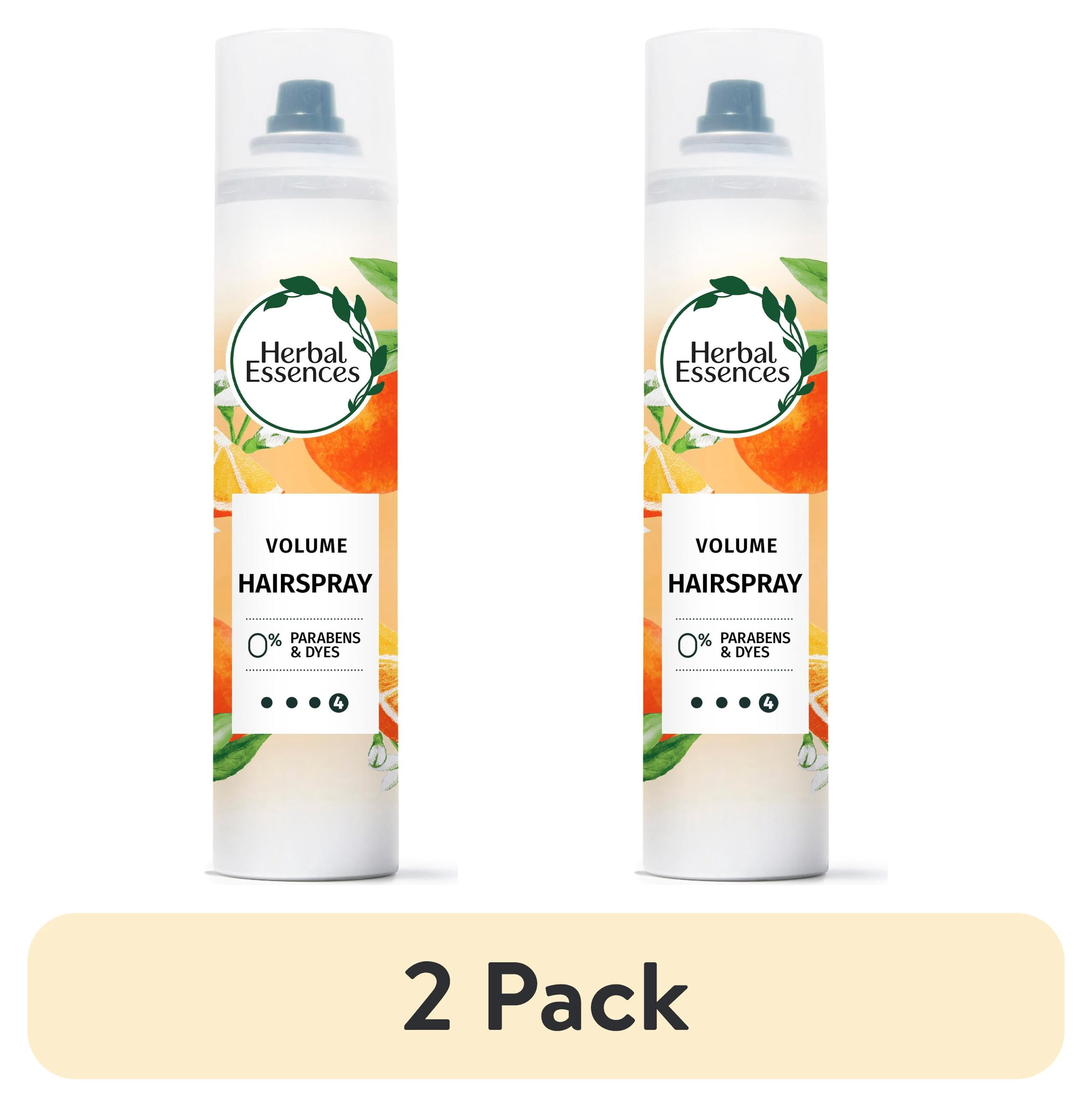 (2 pack) Herbal Essences Volume Hairspray Maximum Hold Hair Spray, 24 Hour Hold, 8 fl oz