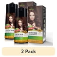 thumbnail image 1 of (2 pack) Herbishh Chestnut Brown PPD-Free Hair Color Shampoo for Gray Hair, Hair Dye Shampoo 3 in 1, 100% Gray Coverage, Permanent Hair Color for Men & Women, Ammonia-free, 400 ml, 1 of 6