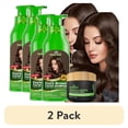 thumbnail image 1 of (2 pack) Herbishh Combo Pack - 2 Pc Hair Color Shampoo, Long Lasting Color, (500 ml, Black) + 1 Pc Argan Hair Mask, Nourishes Dry & Frizzy Hair (150 ml), 1 of 10