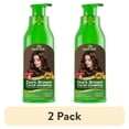 thumbnail image 1 of (2 pack) Herbishh Dark Brown Hair Color Shampoo 500ml – 3-in-1 Grey Coverage + Hair Dryer Diffuser for Curly & Wavy Hair Styling, 1 of 7