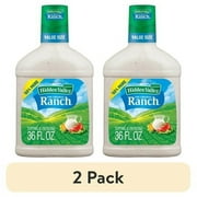 (2 pack) Hidden Valley Original Ranch Salad Dressing and Topping, 36 Ounce Bottle