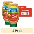 thumbnail image 1 of (2 pack) Hidden Valley Sweet BBQ Ranch Condiment and Dressing, 20 fl oz Easy Squeeze Bottle, 1 of 18