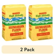 (2 pack) High Altitude Hungarian AP Unbleached Flour, 5LB Bag