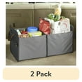 thumbnail image 1 of (2 pack) High Road Divided Trunk Organizer and Grocery Tote, 1 of 6