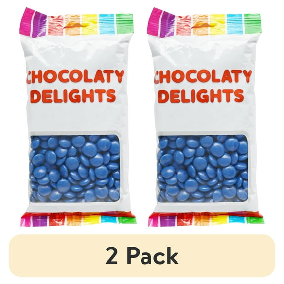 (2 pack) Hilco Dark Blue Chocolate Delights, 14 oz Peg Bag