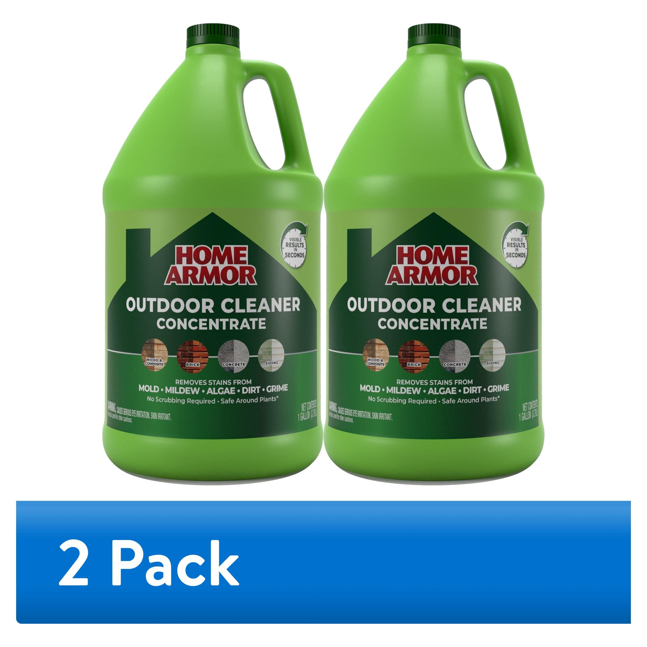 (2 pack) Home Armor Outdoor Cleaner Concentrate, Gallon