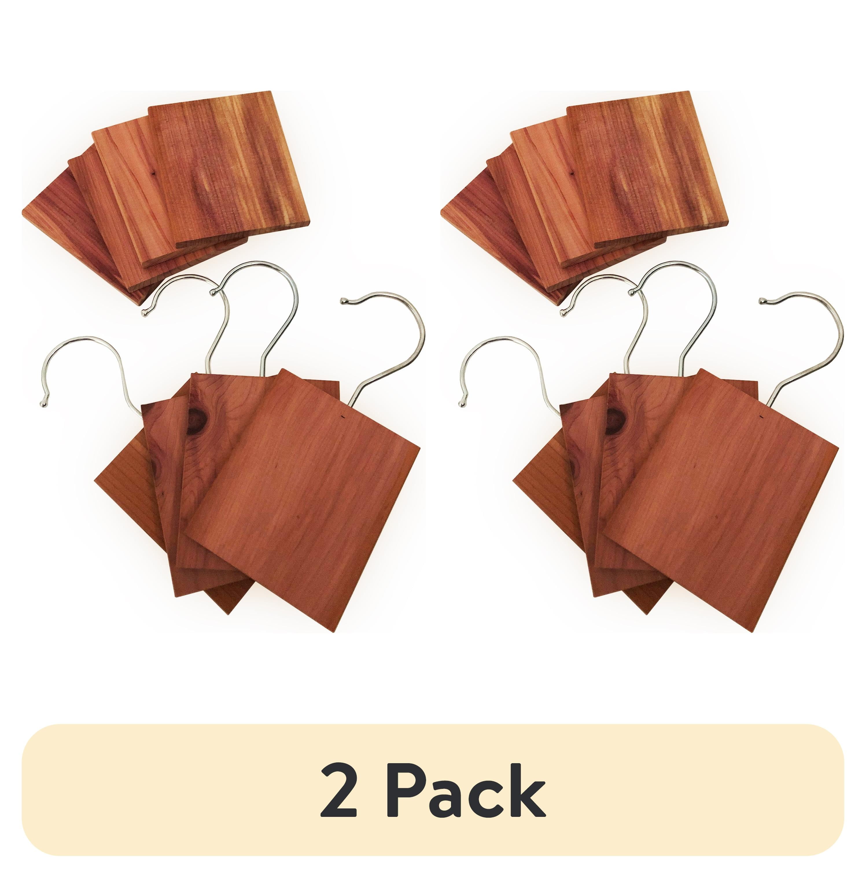 (2 pack) Homegrown Cedar Hanging Fragrance Blocks for Odor Eliminating - 8 Pack