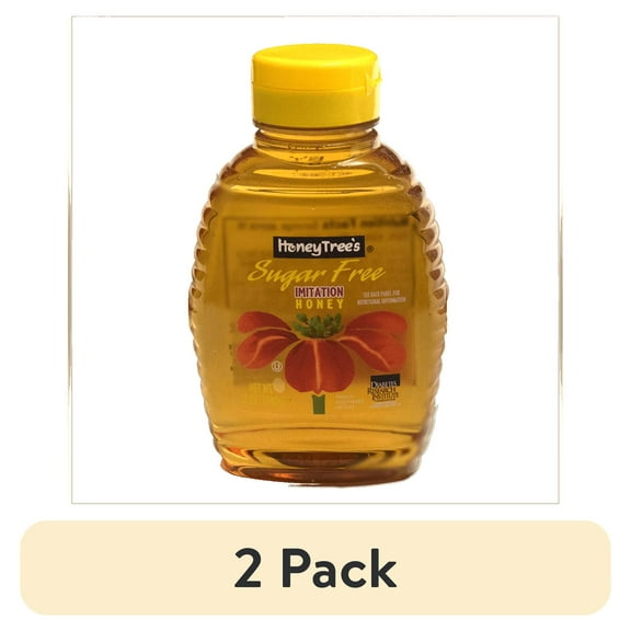 (2 pack) Honeytree's Sugar Free Imitation Honey, 12 oz