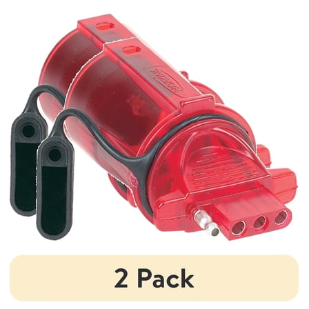 (2 pack) Hopkins Towing Solutions 7-RV Blade to 4-Flat with Nite-Glow